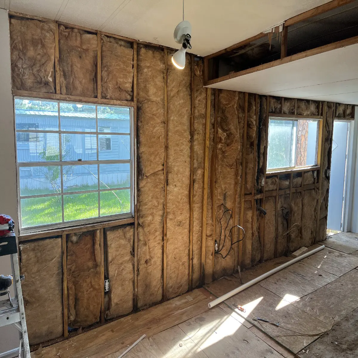 Before Wall renovation 2