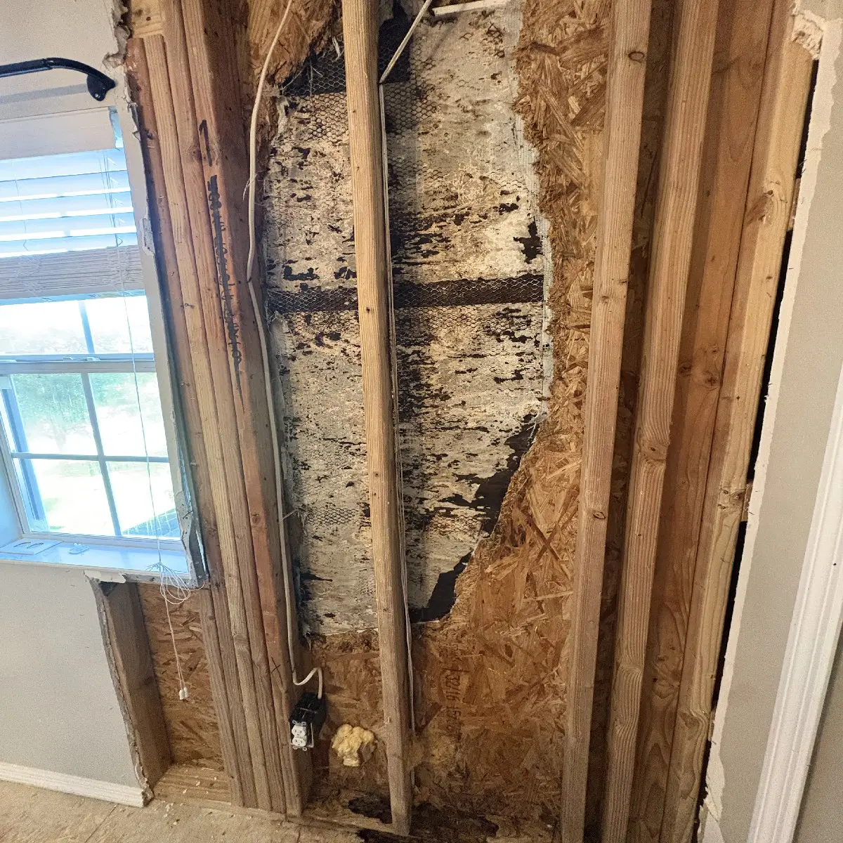 Before Interior walls renovation